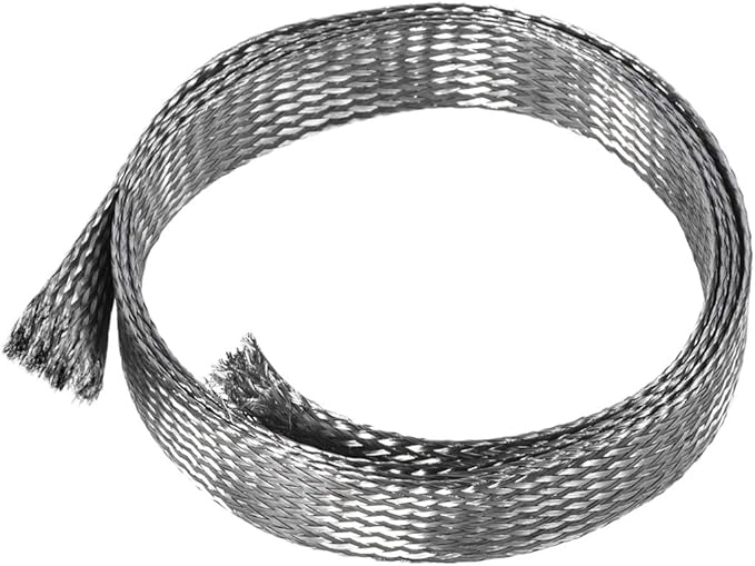 uxcell 3.3Ft - 41/64 Inch 304 Stainless Steel Sleeving Expandable Hose Cover - Image 4