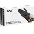 JMU XL Nitrile Gloves, 200 Black Nitrile Gloves, Latex Free, Powder Free by JMU