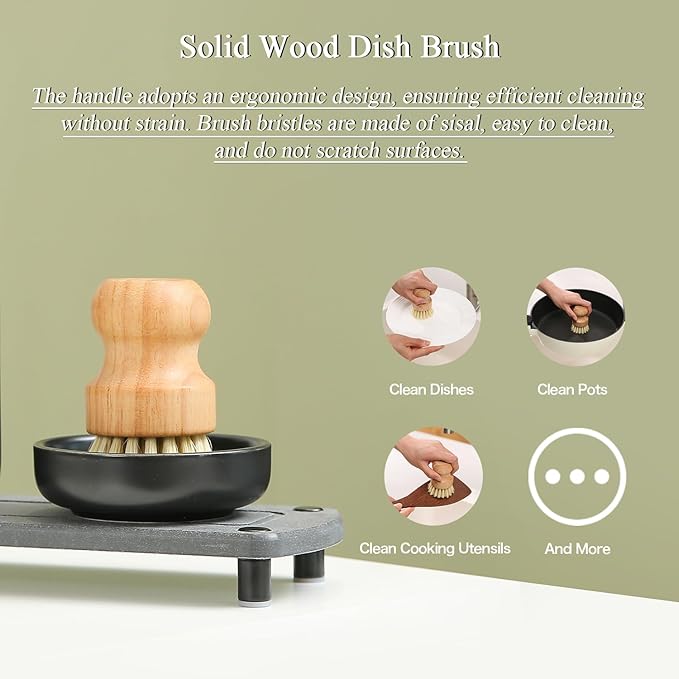 MOMEEMO Soap Dispenser for Kitchen Sink Comes - Image 6