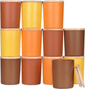 SHOWIN Thick Candle Jars for Making Candles 12 Pcs, 7 OZ Empty Jars by Showin