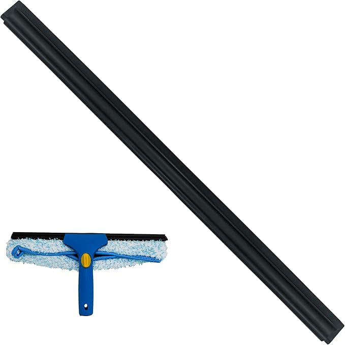 Kleen Handler Bulk Pack of 100 Professional 14” Window Washing Squeegee Blades by BisonLife