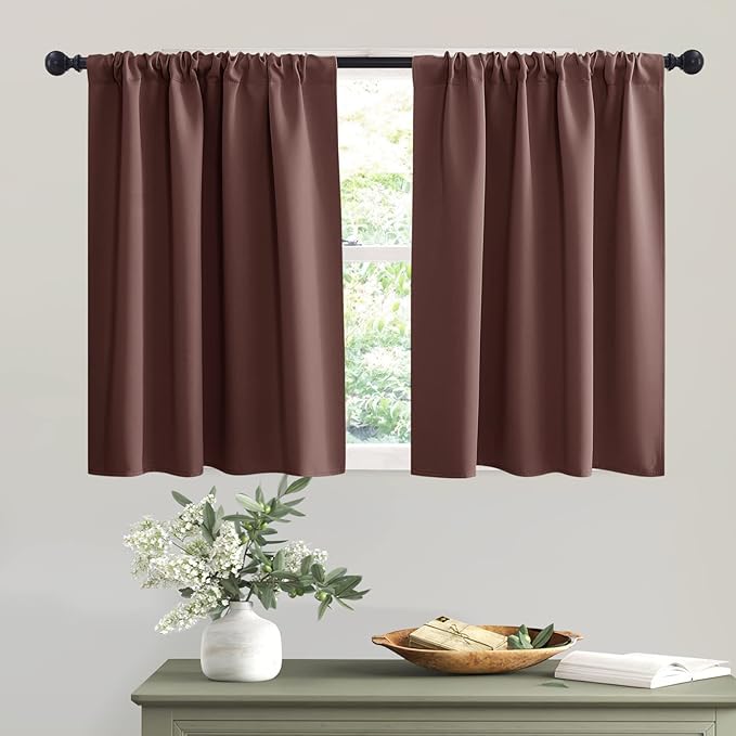 RYB HOME Rod Pocket Blackout Curtains by RYBHOME