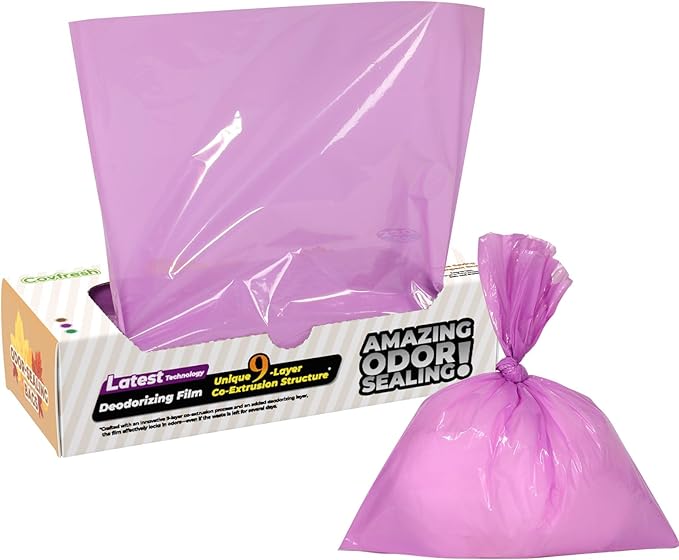 Odor Sealing Small Trash Bags Home & Food Use L-90 Count Disposable Bags by Unknown