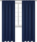 BGment Rod Pocket Blackout Curtains 84 Inches Long by BGment
