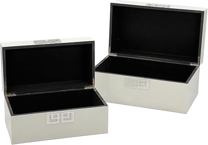 Galt International Storage Box Set Decorative Storage Box w/Hinged Lid Classic by GaltInternational