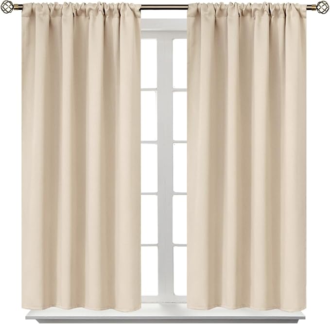BGment Short Blackout Curtains 40 Inches Length by BGment
