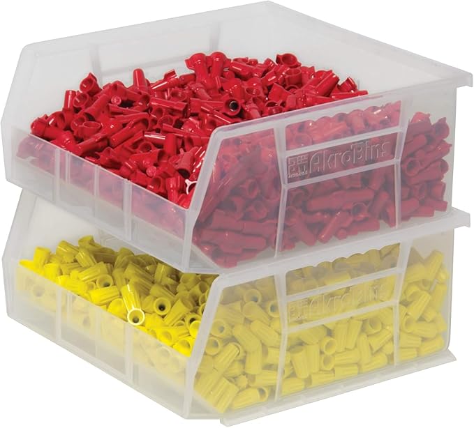 Akro-Mils 30235 AkroBins Plastic Storage Bins, Space-Saving Stackable Bins - Image 8