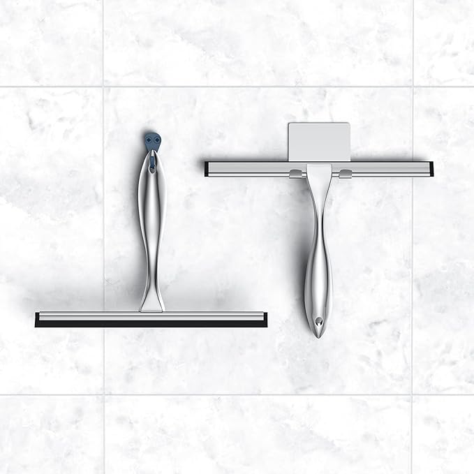 Shower Squeegee and Window Squeegee, Stainless Steel, 100% Streak-Free - Image 5