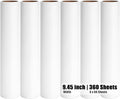 6 Pack 9.45 inch Lint Roller Refill Extra Sticky 9.4-9.5 inch Wide Large Lint by MINGRACE