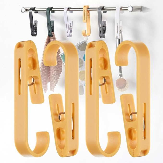 iBetterLife 4Pcs Laundry Hooks Clips Hanger by iBetterLife