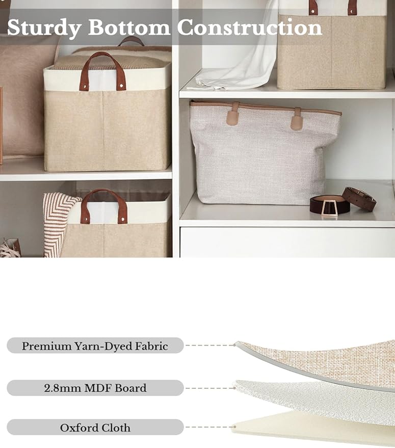 StorageWorks Storage Bins, Fabric Storage Bins - Image 4