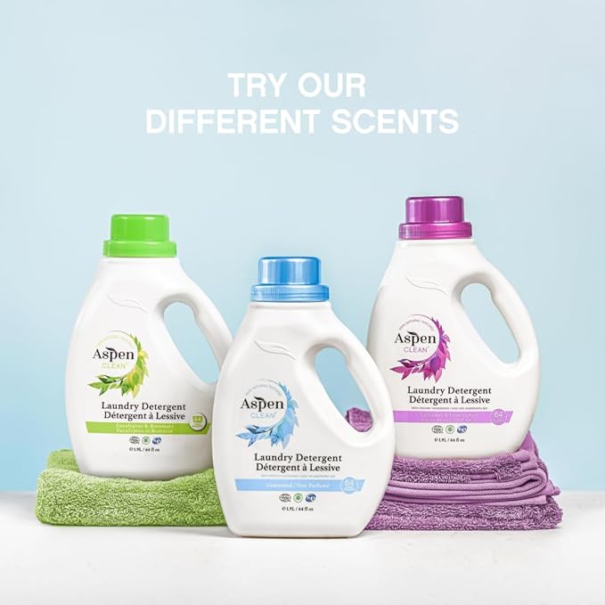 AspenClean Natural Laundry Detergent Unscented - Image 5