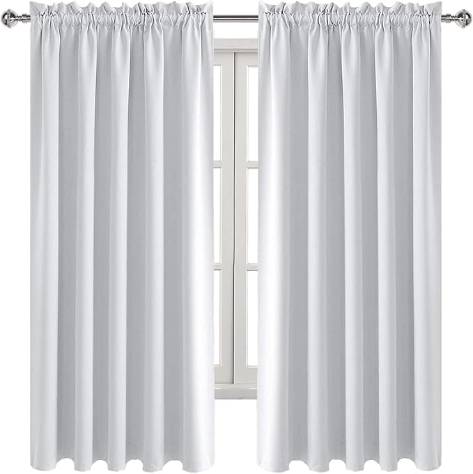 DWCN Blackout Curtains for Bedroom – Rod Pocket Thermal Insulated Noise - Image 9