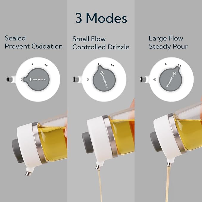 KITCHENDAO Precision Pour Glass Oil Dispenser - Image 2