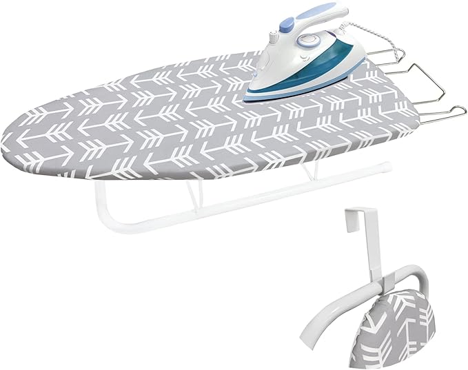 Tabletop Ironing Board with Folding Legs, Portable Small Ironing Board with by Rblofo