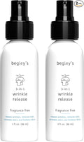 Begley's 3-in-1 Wrinkle Remover, Quick Fix Wrinkle Release, Static Cling Remover by Begleys