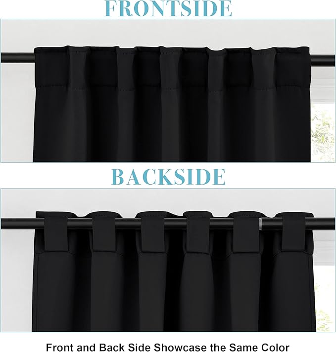 RYB HOME Small Window Curtains - Image 4