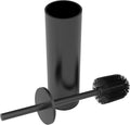 Toilet Brush and Holder Set, Stainless Steel Toilet Bowl Brush by WZKALY