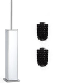 Chrome Toilet Brush and Holder, Toilet Bowl Brush by KLDKLD