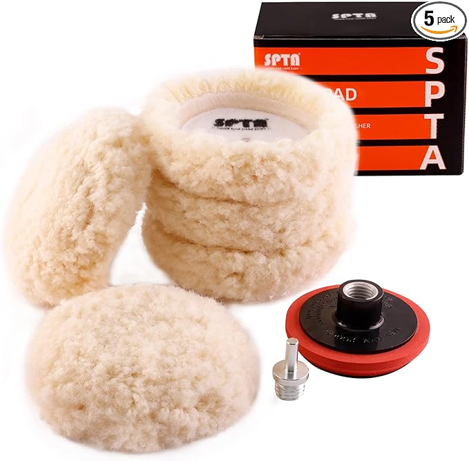 SPTA Wool Polishing Pad, Car Body Repair Buffing by SPTA