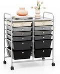 GOFLAME 12-Drawer Rolling Storage Cart, Mobile Utility Cart by GOFLAME