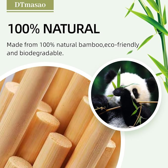 1/2 x 6 Inch 100 PCS Dowel Rods Wood Sticks Wooden Dowel Rods - Image 2