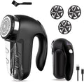 Electric Fabric Shaver with LED Display, 2-Speeds Lint Remover, Rechargeable by Home