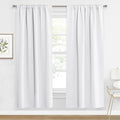 RYB HOME Blackout Curtains for Living Room, Back Tab & Rod Pocket Top by RYBHOME