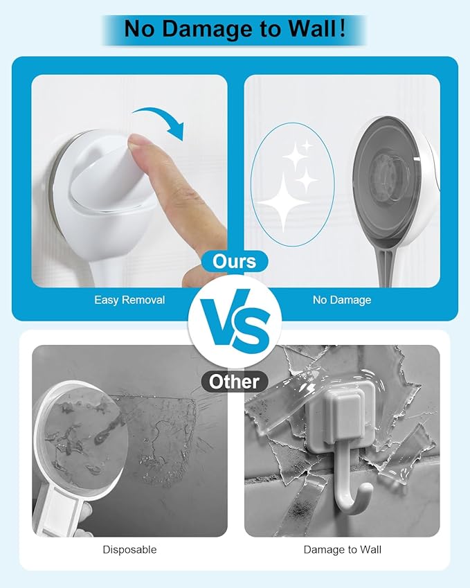 JOTPE 4-Pack Large Suction Cup Hooks - Image 4