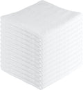 Microfiber Cleaning Cloths, 12 Pack, All-Purpose, Highly Absorbent, Washable by JDHomease