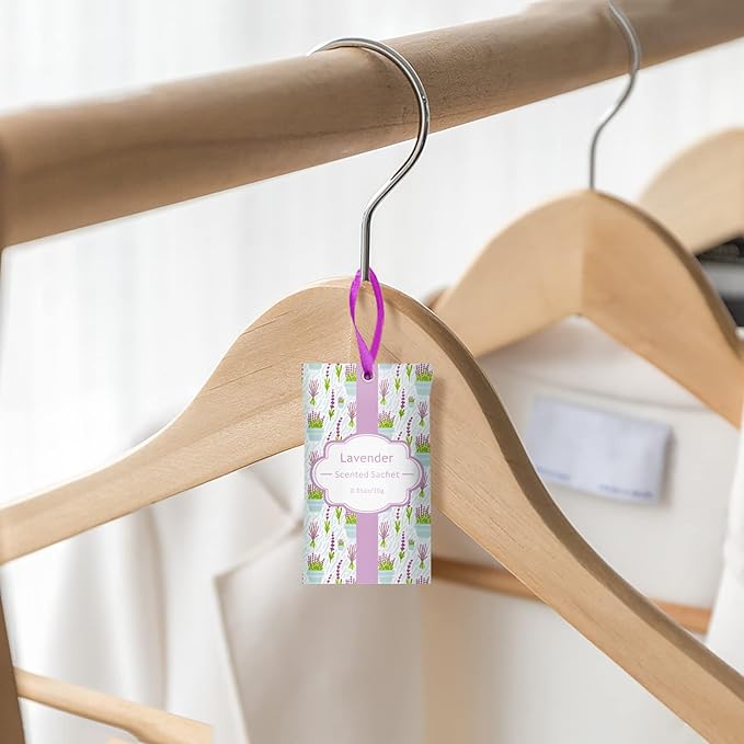 SCENTORINI Lavender Sachets for Drawers and Closets, Long-Lasting Sachets Bags - Image 5