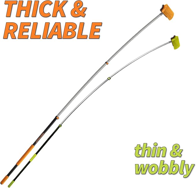 20 Foot High Ceiling Duster Kit and Scrub Brush - Image 3