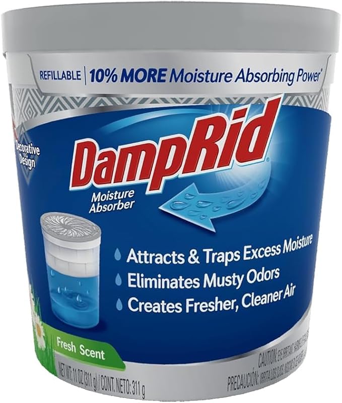 Damp Rid Refillable Moisture Absorber, Includes Single Damp Rid Fresh Scent - Image 4