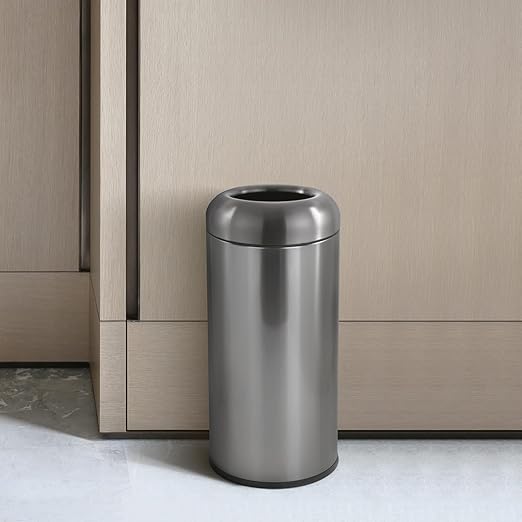 Dyna-Living Stainless Steel Trash Can Outdoor Large Garbage Can - Image 7