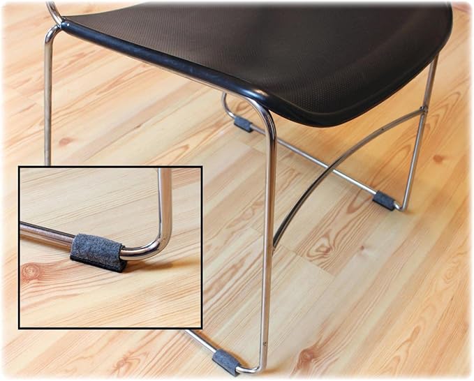 Lorell LLR49319 Wrap Around Floor Savers - Image 2