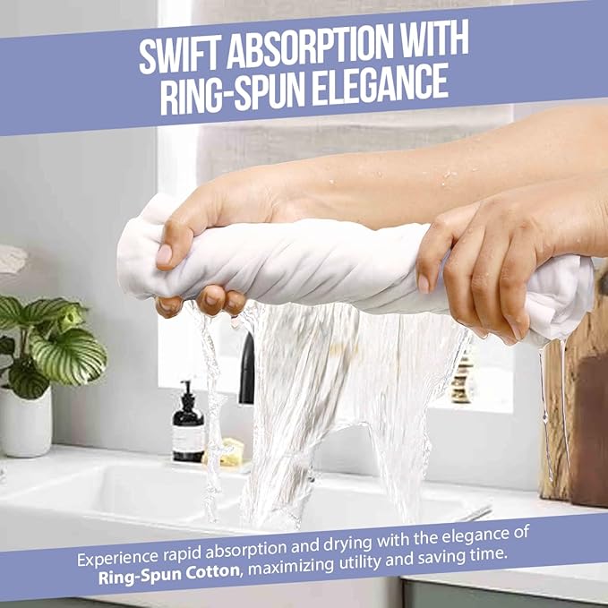WHITEWRAP Flour Sack Towels| Tea Towel - Image 5