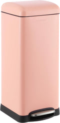 happimess HPM1007J Betty Retro 8-Gallon Step-Open Trash Can, Fingerprint by Happimess