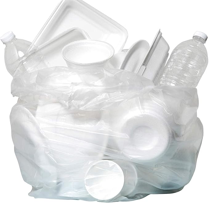 Aluf Plastics High Density Trash Bags, 60 Gallon, 17 Micron, - Image 4