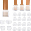 BALEINE 16 Pack Silicone Chair Leg Floor Protectors, Stool Leg Protectors Cap by BALEINE