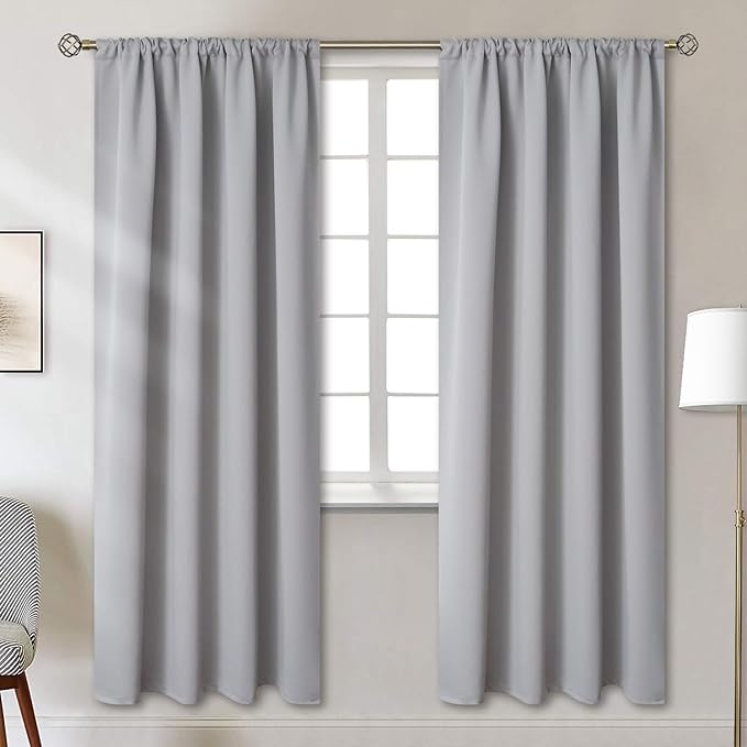 BGment Rod Pocket Blackout Curtains by BGment