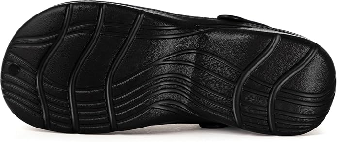 Womens Mens Fur Lined Clogs Waterproof Garden Shoes Winter Warm Fleece Lining - Image 5