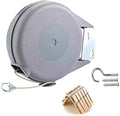 Retractable Clothesline Used to Outdoor，49 feet PVC Line Retracting，Including by Unknown