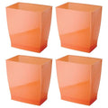 iDesign Small Rectangular Bathroom Trash Cans by iDesign