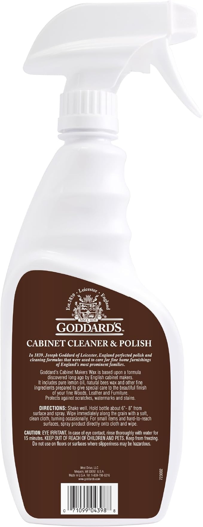 Goddard's Cabinet & Wood Wax Spray, Wood Cleaner & Furniture Polish, Wood - Image 2