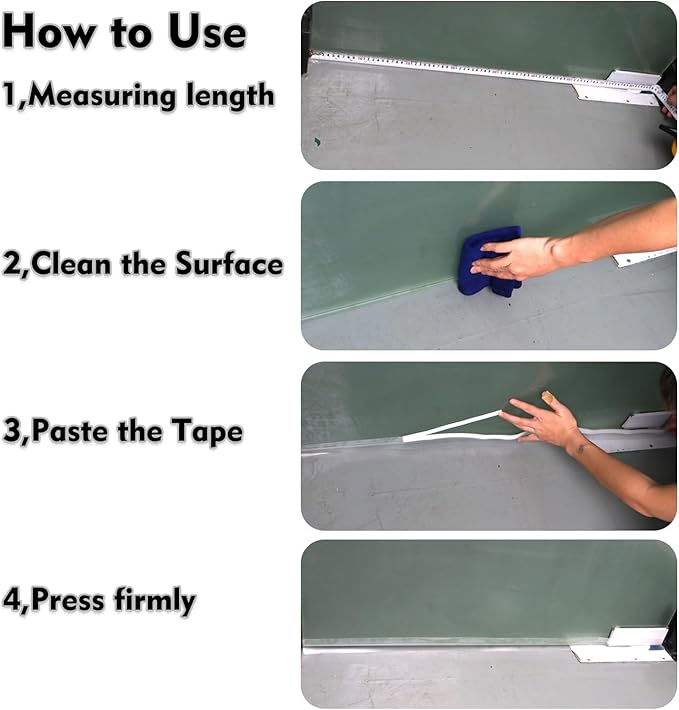 Silicone Seal Weather Stripping Tape 16.5 Ft Strip Bottom Draft Insulation - Image 4
