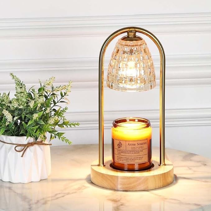 Candle Warmer Lamp with Timer and Dimmer, Electric Scented Wax Warmer - Image 3