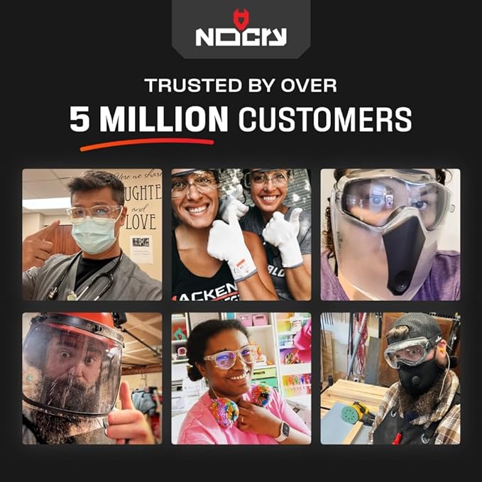 NoCry Safety Face Shield Mask for Work - Image 6
