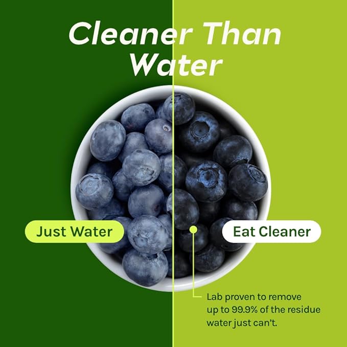 CleanBoss Eat Cleaner Triple-Action Fruit + Veggie Wash - 12 oz - Image 4