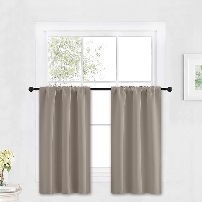 RYB HOME Bathroom Window Curtains by RYBHOME