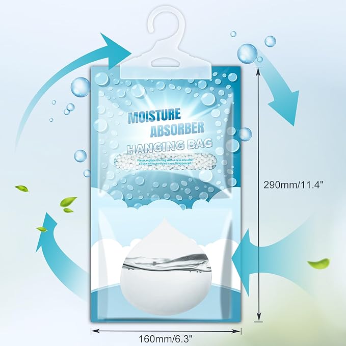 5 Pack Hanging Moisture Absorbers - Image 8